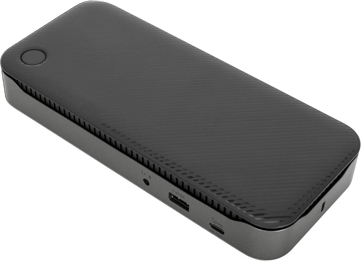 Universeel Dockingstation - USB C Hub - Werkstation Uitbreiden - Quad 4K Displays - 100W Stroomvoorziening - Zwart