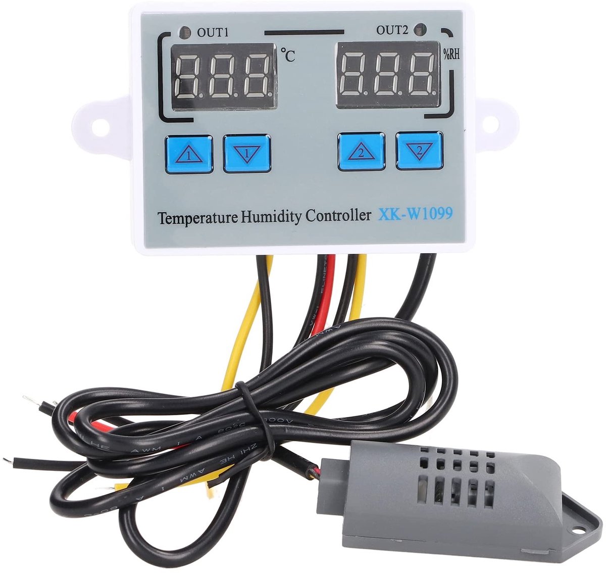 Store_9 - Digitale temperatuur-vochtigheidsregelaar - Hoge nauwkeurigheid - Industrieel gebruik - 0℃ tot 100℃ - Vochtigheidscontroller - Meerdere t...
