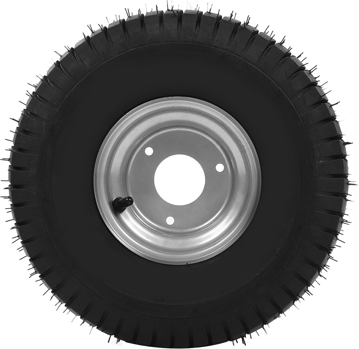 Dailygoody 15x6.00-6 Wiel - Kart - Eenvoudige installatie - Zwart - Landbouwvoertuigen - Geschikt voor diverse voertuigen - Kleur zwart