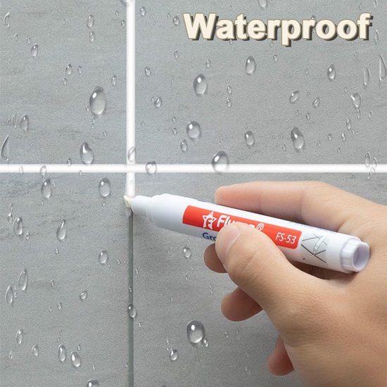 8 Stuks Waterdichte Voegstiften voor Badkamer en Keuken - Ideaal voor Tegels en Vloeren van Merkloos	 — afbeelding 4