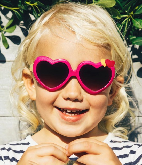 Kinder Zonnebril - Hartjes Bril - Ogen Beschermen - Gepolariseerde Lenzen - 50mm Lensbreedte - Meerdere Kleuren van Kinder — afbeelding 4