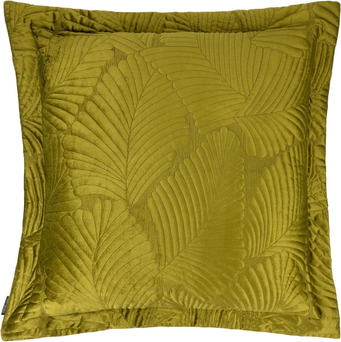 Gevuld Kussen - Decoratief Kussen - Woonkamer Aankleden - Luxe Borduurwerk - Niet Gespecificeerd - Mosgroen