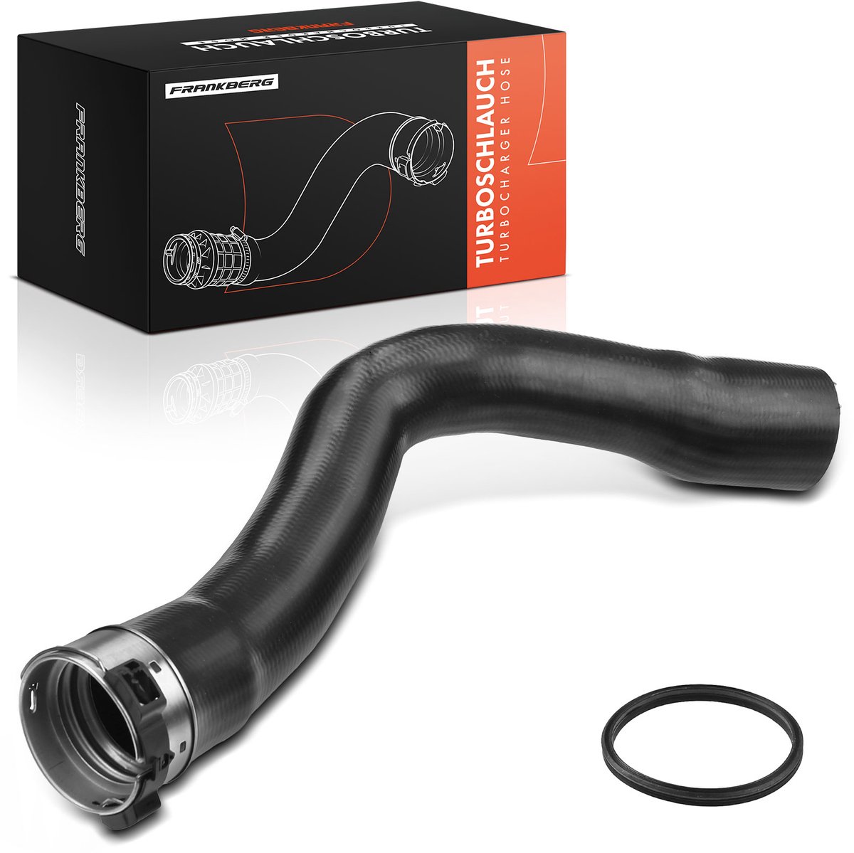 Frankberg 1x koelslang turboslang intercooler voor Opel