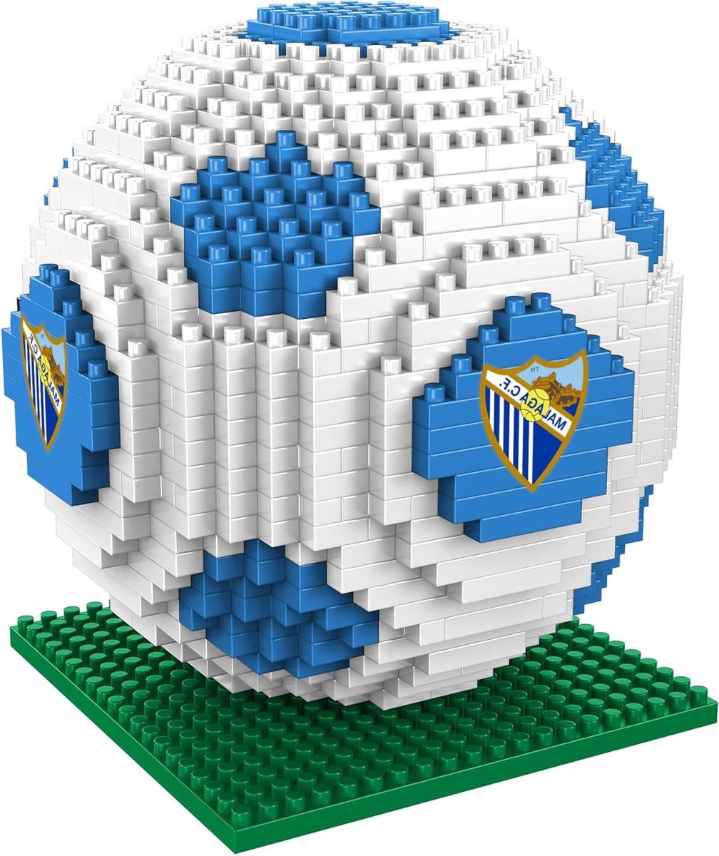 3D Voetbal Bouwset - Pixel Art Bouwblokken - Teamgevoel Tonen - Alternatieve Clubkleuren - 10 x 9 x 9 cm