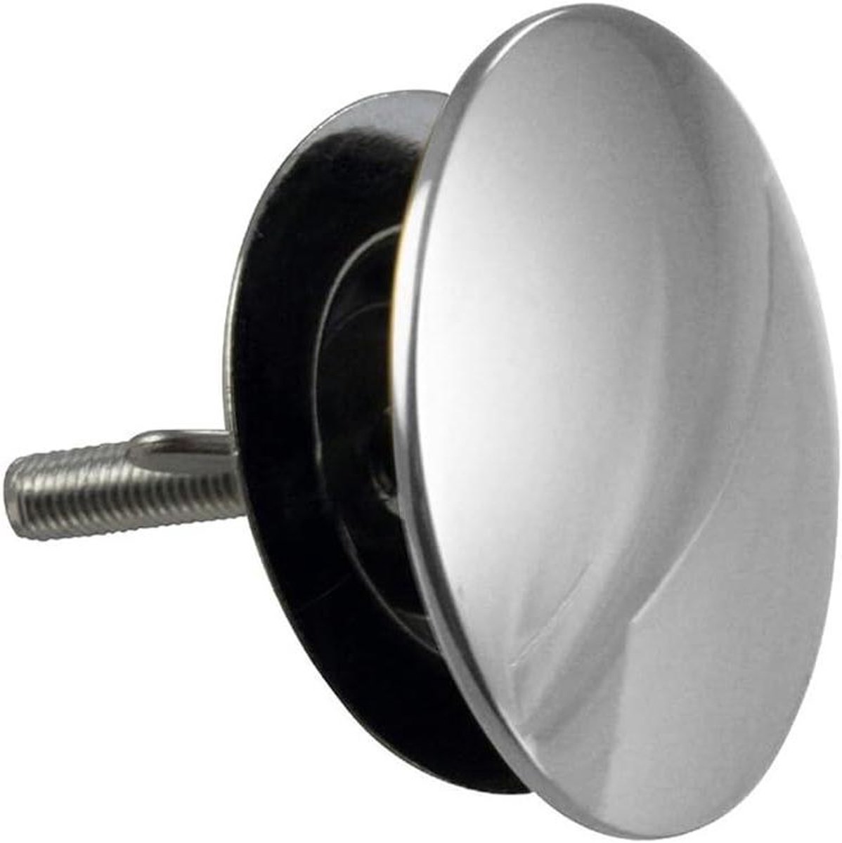 Aanrecht Gat Cover - Kraan Gat Stopper - Aanrecht Opvullen - Roestvrij Staal - 2 Inch Diameter - Briljant Chroom