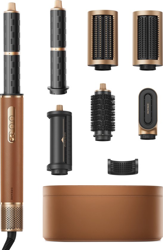 Dreame Airstyle Pro - Goud - Krachtige Föhn - 7 Opzetstukken voor verschillende Haarstijlen - moeiteloze styling - 2026 New version