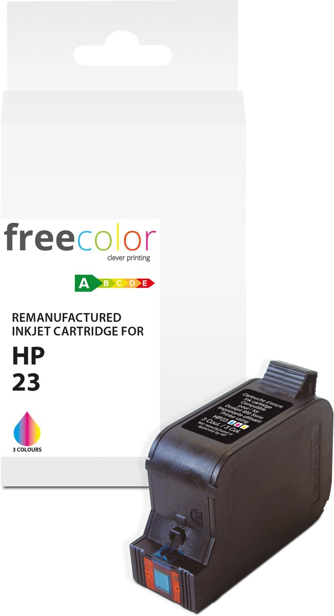 HP 23 - FREECOLOR - 3 Colours 39ml