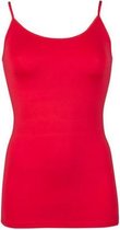 Beeren Dames Hemd Elegance - Spaghetti bandjes - Rood - maat S