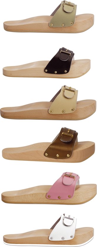 Lanaform Dynastatic Sandal 36 Turquoise Klompen Dames Houten Klompen Slippers. bol