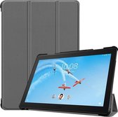 Lenovo Tab P10 hoes - Tri-fold Book Case - Grijs