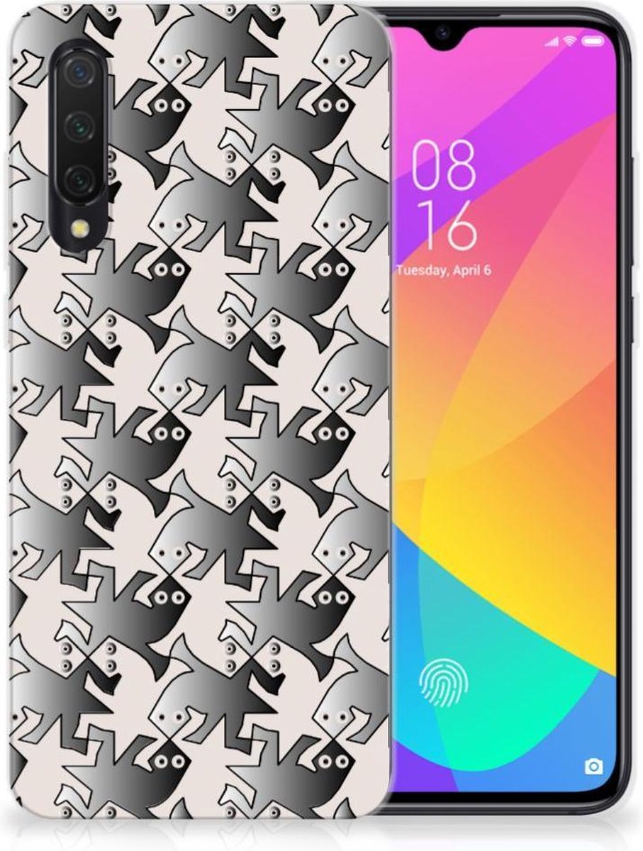 Xiaomi Mi 9 Lite TPU Hoesje Salamander Grey