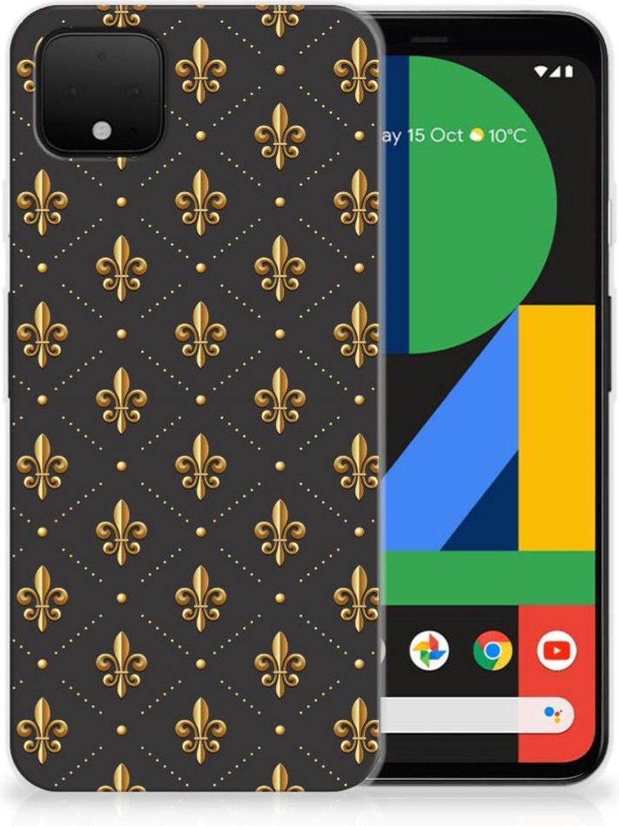 Google Pixel 4 XL TPU bumper Franse Lelie