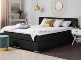 Beliani ADMIRAL - Boxspring - zwart - polyester