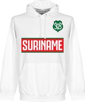 Suriname Team Hoodie - Wit - L