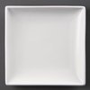 Olympia Whiteware vierkante borden | 18x18 cm | 12 Stuks