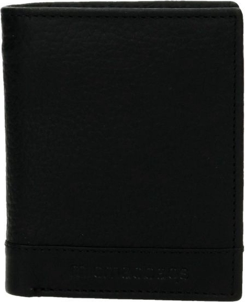 Micmacbags Montana Heren Billfold Portemonnee hoog Zwart