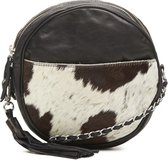 Chabo Bags Circle Bag Black Schoudertas  - Zwart