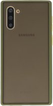 Samsung Galaxy Note 10 Hoesje Hard Case Backcover Telefoonhoesje Groen
