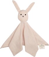 Konges Sløjd knuffeldoekje sleepy rabbit - Light Rose