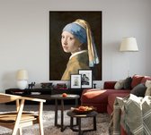 Meisje met de parel, Johannes Vermeer - Foto op Akoestisch paneel - 150 x 200 cm