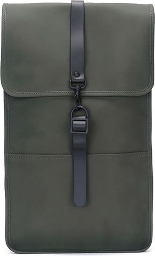 Rains Backpack Unisex - Donkergroen - One Size | bol.com