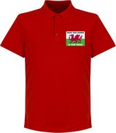 Wales, Golf, Madrid, In That Order T-Shirt - Rood - XL