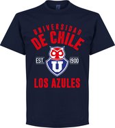 Universidad de Chile Established T-Shirt - Navy - 3XL