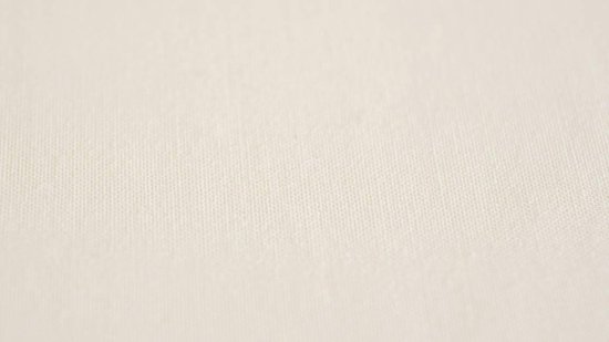 Snoozing - Katoen - Drap - housse Séparation- Lits jumeaux - 160x210 / 220 cm - Ivoire