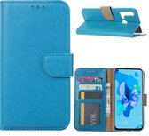 Xssive Hoesje voor Huawei P20 Lite 2019 - Book Case - Turquoise