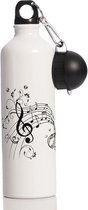 BiggMug Dance aluminium fles | Voor koude en warme dranken | Limited Edition Design | Gezond op vet het milieu 750 ml | mond Oefening