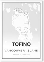 Poster/plattegrond TOFINO - A4