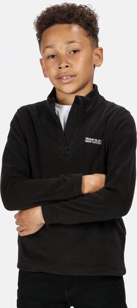 Kids Hot Shot II Half Zip Fleece Zwart