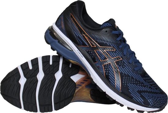 Asics GT-2000 8 hardloopschoenen heren marine/brons | bol.com