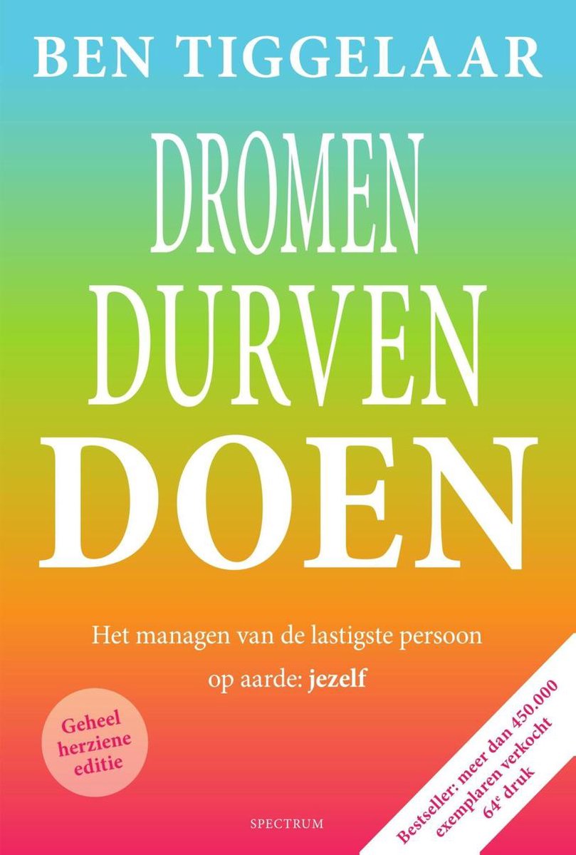 Omslag van Dromen, Durven, Doen
