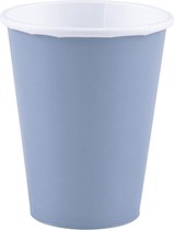 Amscan Feestbekers Pastelblauw 266 Ml 20 Stuks