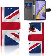 Bookstyle Case Geschikt voor Samsung Galaxy A51 Telefoonhoesje Groot-Brittannië