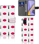 Samsung Galaxy A51 Telefoon Hoesje Lipstick Kiss
