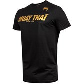 Venum Muay Thai VT T-Shirt - Katoen - Zwart - Goud - M