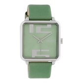 OOZOO Timepieces Groen/Grijs horloge  (35 mm) - Grijs,Groen