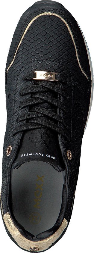 Mexx Sneakers - Maat 39 - Vrouwen - zwart/goud | bol.com