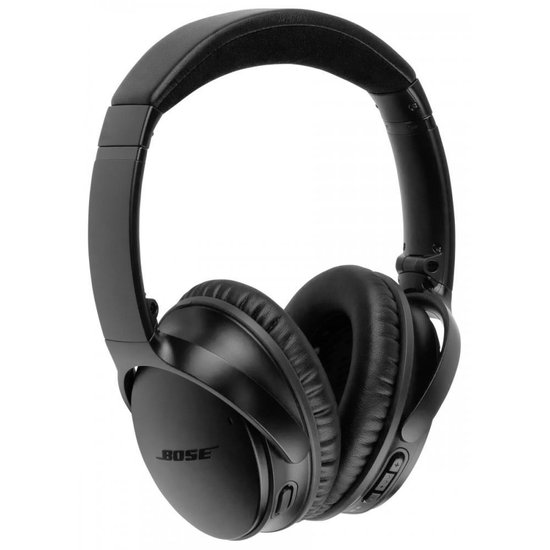 Bose quietcomfort 35 serie ii - draadloze over-ear koptelefoon met noise cancelling - zwart