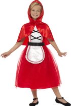 Roodkapje kostuum met cape voor meisjes - Verkleedkleding