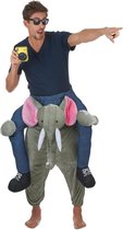 NINGBO PARTY SUPPLIES - Man op rug van olifant kostuum voor volwassenen - Volwassenen kostuums