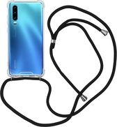 iMoshion Backcover met koord Huawei P30 hoesje - Zwart