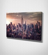 Beige Marmer | 80x120 cm | | Canvas schilderij | Zonder lijst | Woonkamer | Slaapkamer | Decoratie | TrendingArt®