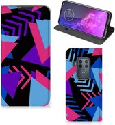 Stand Case Motorola One Zoom Funky Triangle