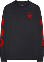 Che Guevara Longsleeve shirt -XL- Revolution Zwart