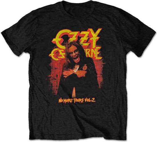 Ozzy Osbourne - No More Tears Vol. 2. Heren T-shirt - L - Zwart