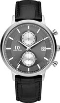 Danish Design IQ14Q1215 horloge heren - zwart - edelstaal