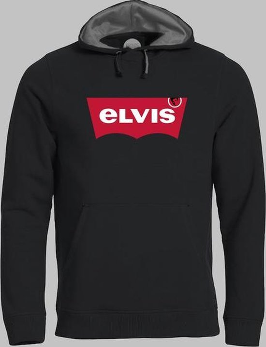 levis hoodie zwart